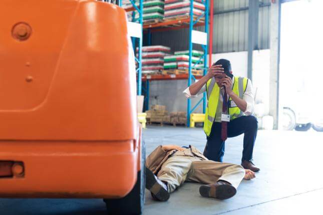 Forklift Accident in Kirkby